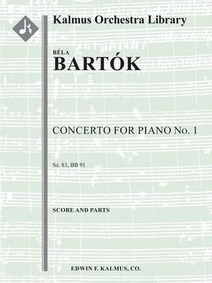 Bartok, Bela: Concerto for Piano No. 1, Sz.83 F/O SC