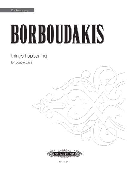 Minas Borboudakis: Things Happening