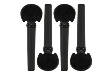 GEWA Baroque pegs violin Ebony 4/4