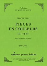 Aldo Scelli: Pièces en Couleurs - 3. Vert