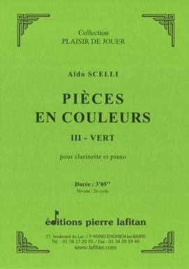 Aldo Scelli: Pièces en Couleurs - 3. Vert