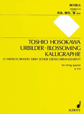 Bach, Johann Sebastian / Hosokawa, Toshio: O Mensch bewein' dein' Sünde groß