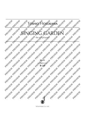 Hosokawa, Toshio: Singing Garden