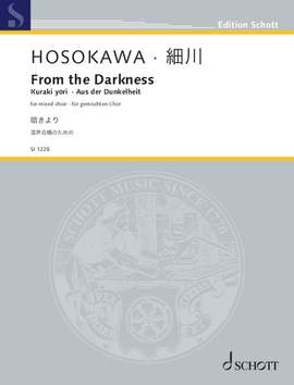 Hosokawa, Toshio: From the Darkness