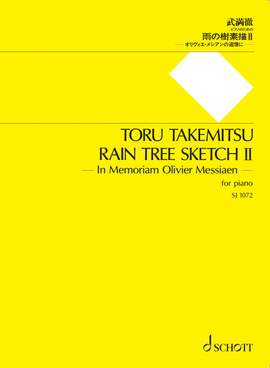 Takemitsu, Toru: Rain Tree Sketch II