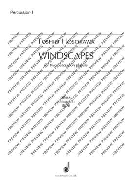 Hosokawa, Toshio: Windscapes