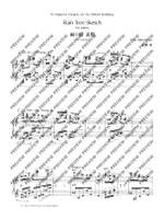 Takemitsu, Toru: Rain Tree Sketch Product Image