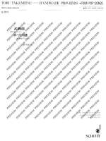 Takemitsu, Toru: Handmade Proverbs Product Image