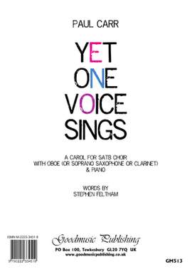 Paul Carr: Yet One Voice Sings