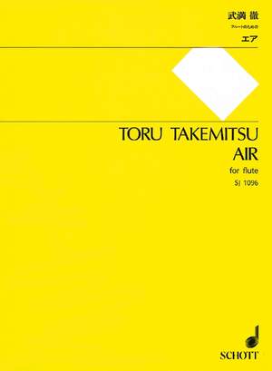 Takemitsu, Toru: Air