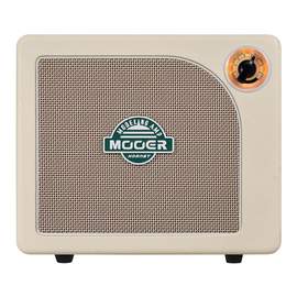 Mooer Hornet 15 Modelling Amp White (psu & Battery)