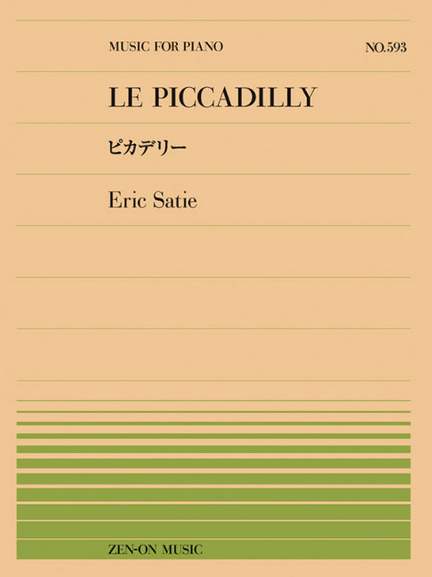 Satie, E: Le Piccadilly