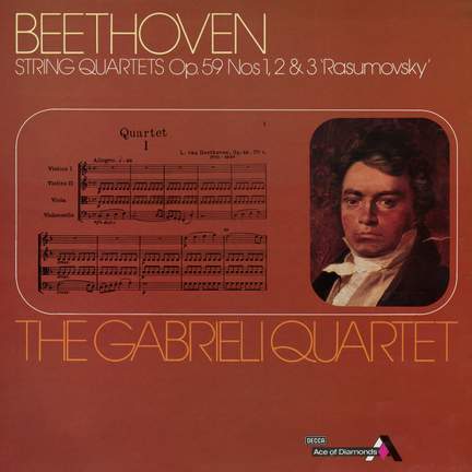Beethoven: String Quartets Op. 59 Nos 1, 2, & 3 'Rasumovsky'