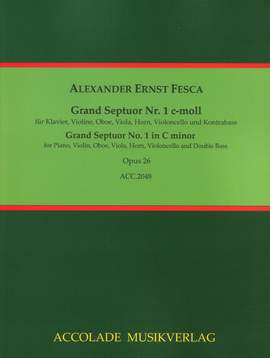 Fesca, F E: Grand Septuor Nr. 1 c-moll C minor op. 26