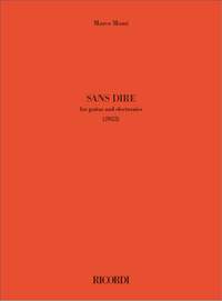 Marco Momi: Sans dire