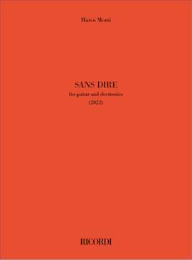 Marco Momi: Sans dire