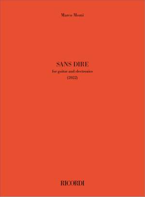 Marco Momi: Sans dire