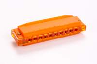 Hohner Translucent Harp Orange C Major