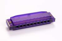 Hohner Translucent Harp Purple C Major