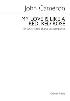 Cameron, J: My Love is like a red red Rose