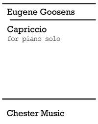 Goossens, E: Capriccio Piano Solo