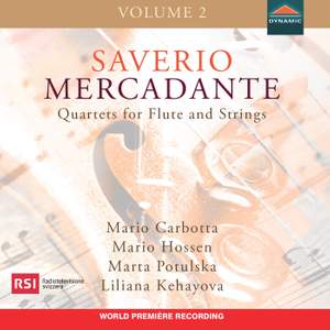 Saverio Mercadante, Quartets for Flute and Strings Vol. 2