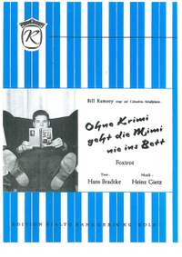 Gietz, Heinz: Ohne Krimi geht die Mimi nie ins Bett