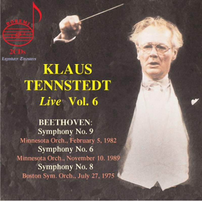 Klaus Tennstedt Live, Vol. 5 - Doremi: DHR-82512 - 2 CDs or