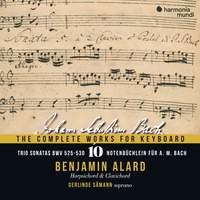 J. S. Bach: the Complete Works For Keyboard, Vol. 10: Trio Sonatas, Bwv 525-530 - Notebook For A.m. Bach