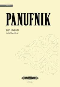 Panufnik, Roxanna: Sim Shalom (SATB and organ)