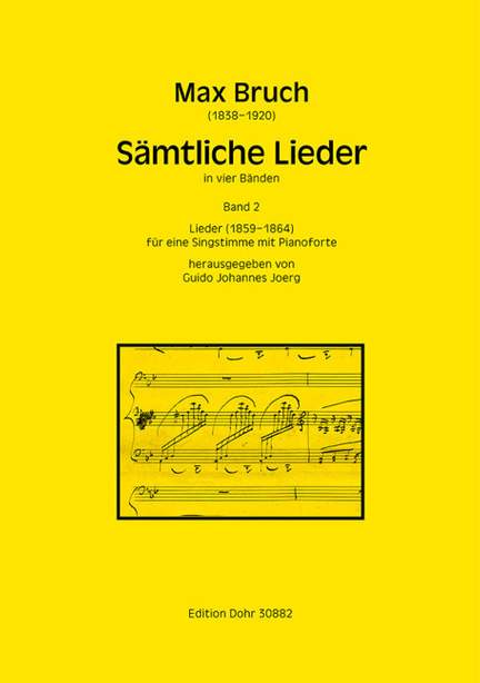 Bruch, M: Sämtliche Lieder 2