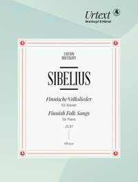 Sibelius, Jean: Finnische Volkslieder JS 81