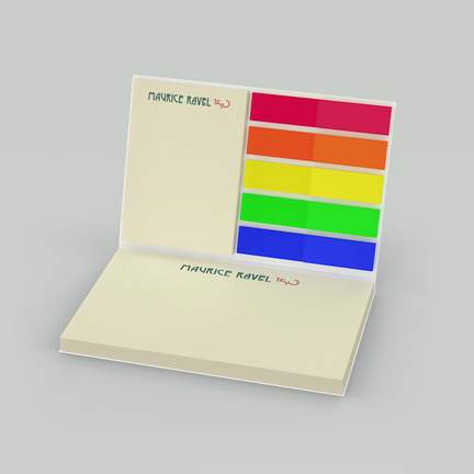 Set of Sticky Notes “Ravel 2025” | Presto Music