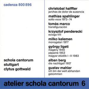Atelier Schola Cantorum Vol. 6