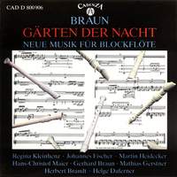 Gärten der Nacht - New Music for Recorder