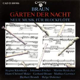 Gärten der Nacht - New Music for Recorder