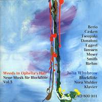 Weeds in Ophelia's Hair - Contemprary Music for Recorder Vol. 3