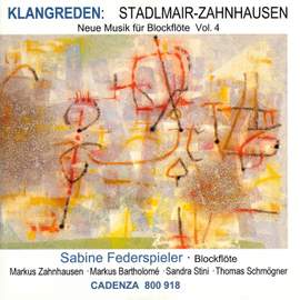 Klangreden - Contemporary Music for Recorder Vol. 4