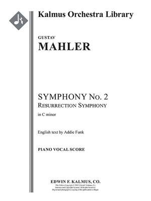 Mahler, Gustav: Symphony No. 2 in Cm (vocal sc)