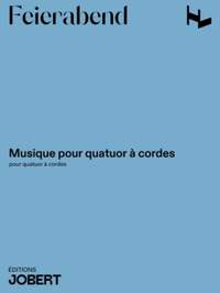Feierabend, T: Musique pour quatuor à cordes