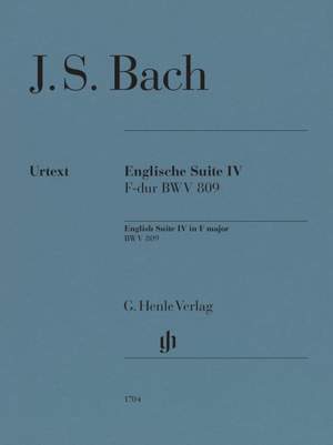 Bach, J S: English Suite 4 BWV 809