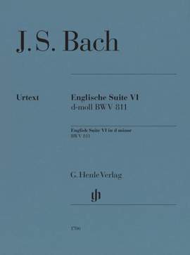Bach, J S: Englische Suite 6 D minor BWV 811