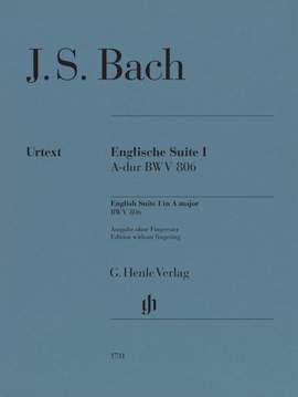 Bach, J S: Englische Suite 1 A major BWV 806