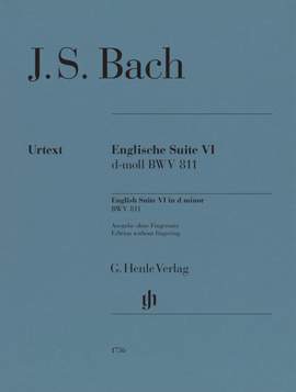 Bach, J S: Englische Suite 6 D minor BWV 811