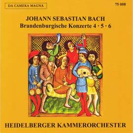 Johann Sebastian Bach: Brandenburg Concertos Nos. 4-6