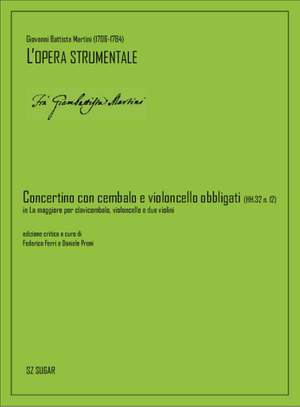 Giovanni Battista Martini: Concertino con cembalo e violoncello obbligati
