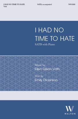 Ellen Gilson Voth: I had no time to hate