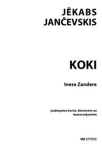 Jēkabs Jančevskis: Koki
