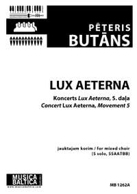Peteris Butans: Lux Aeterna