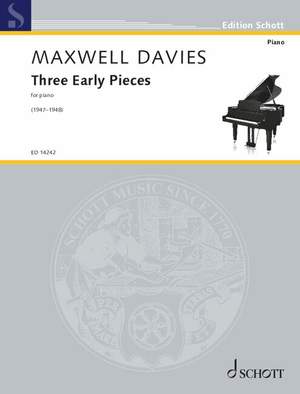 Maxwell Davies, Sir Peter: Three Early Pieces